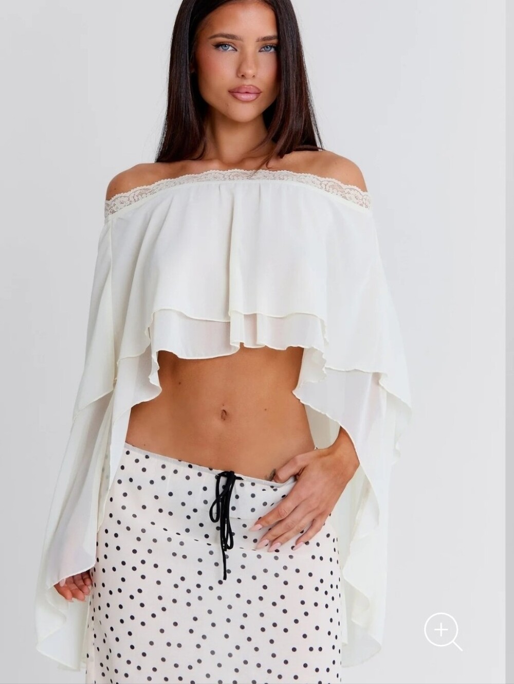 OUTCAST MIRIAMA TOP CREAM